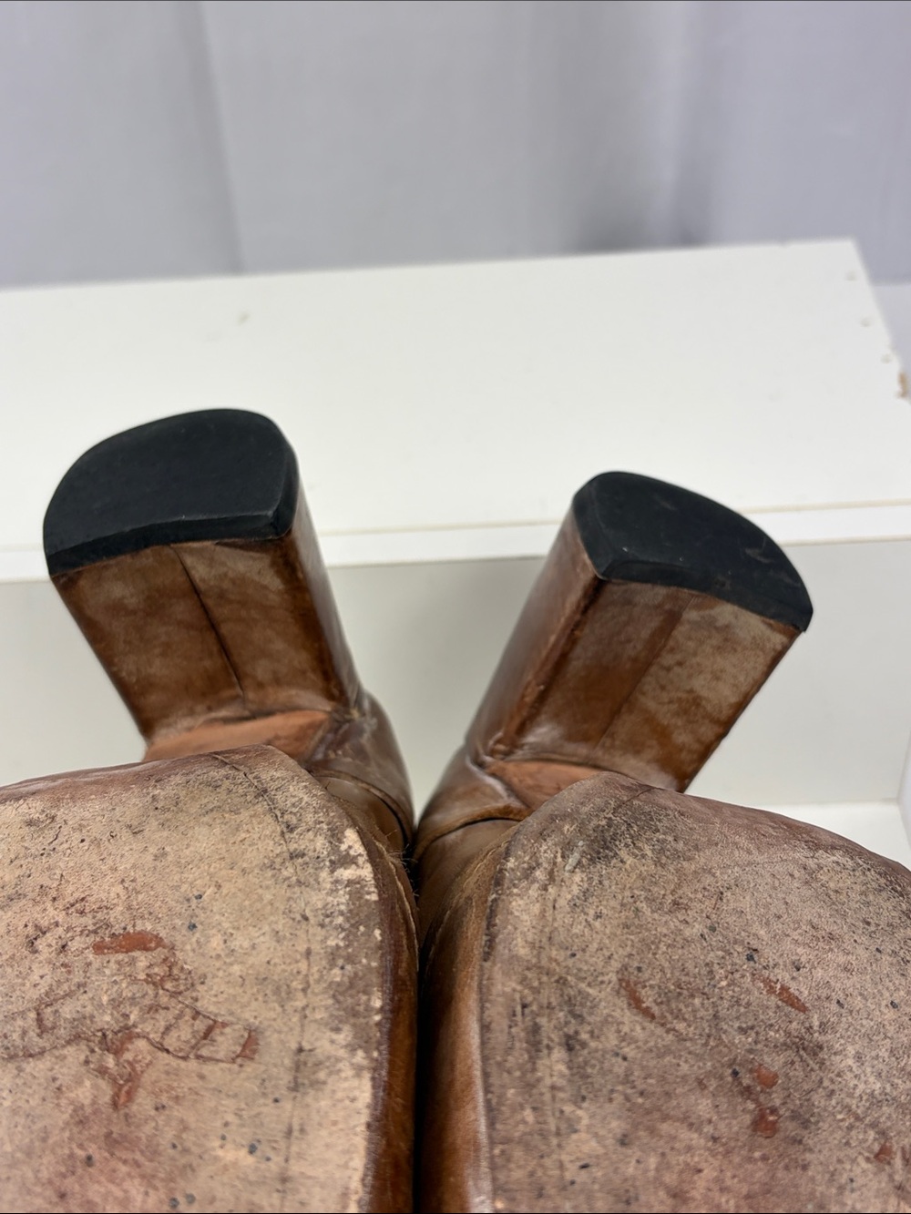 Freebird by Steven Joey Booties in Camel. - Picture 14 of 16
